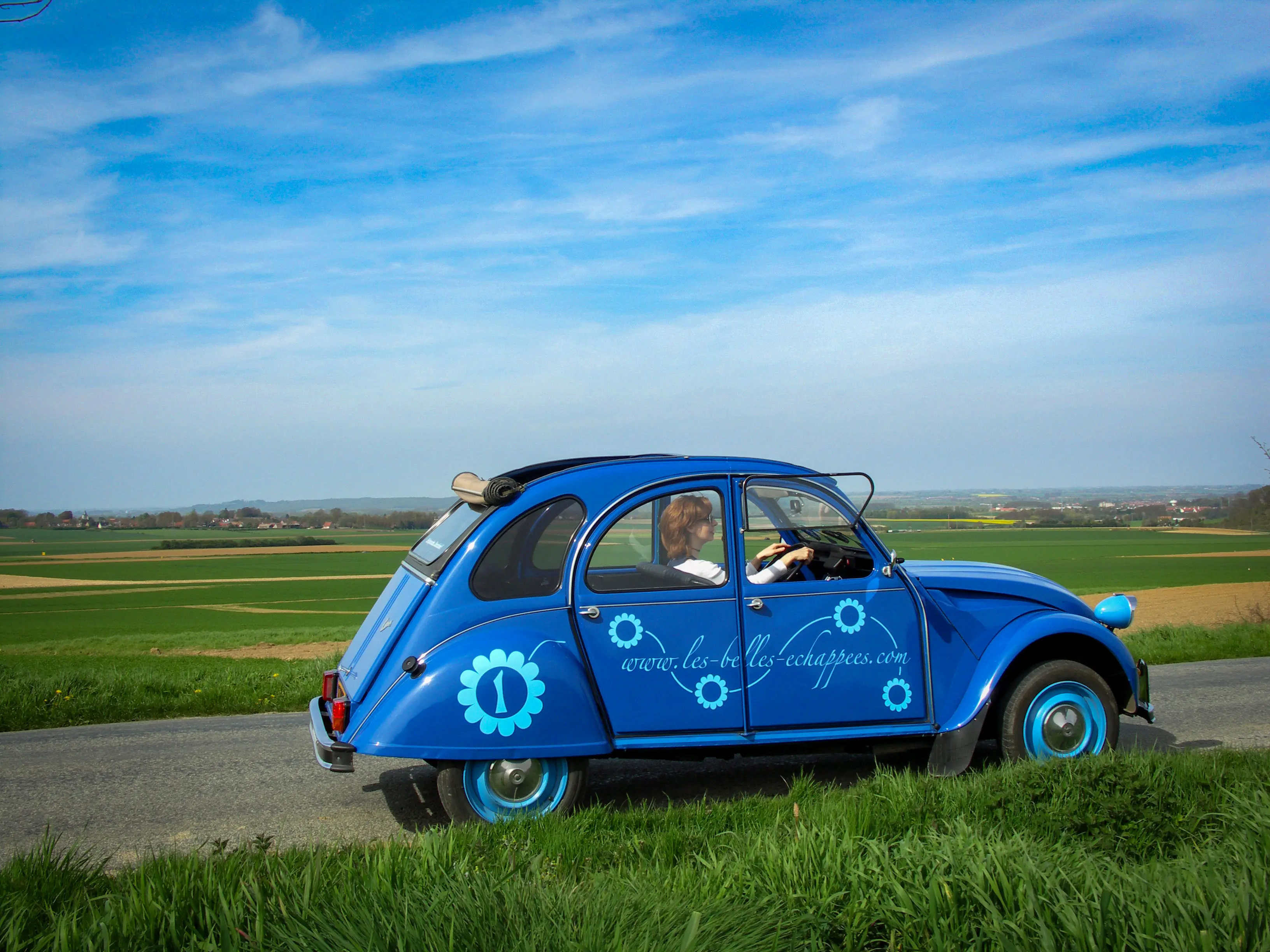 Rallye Cohésion d'équipe en 2CV
