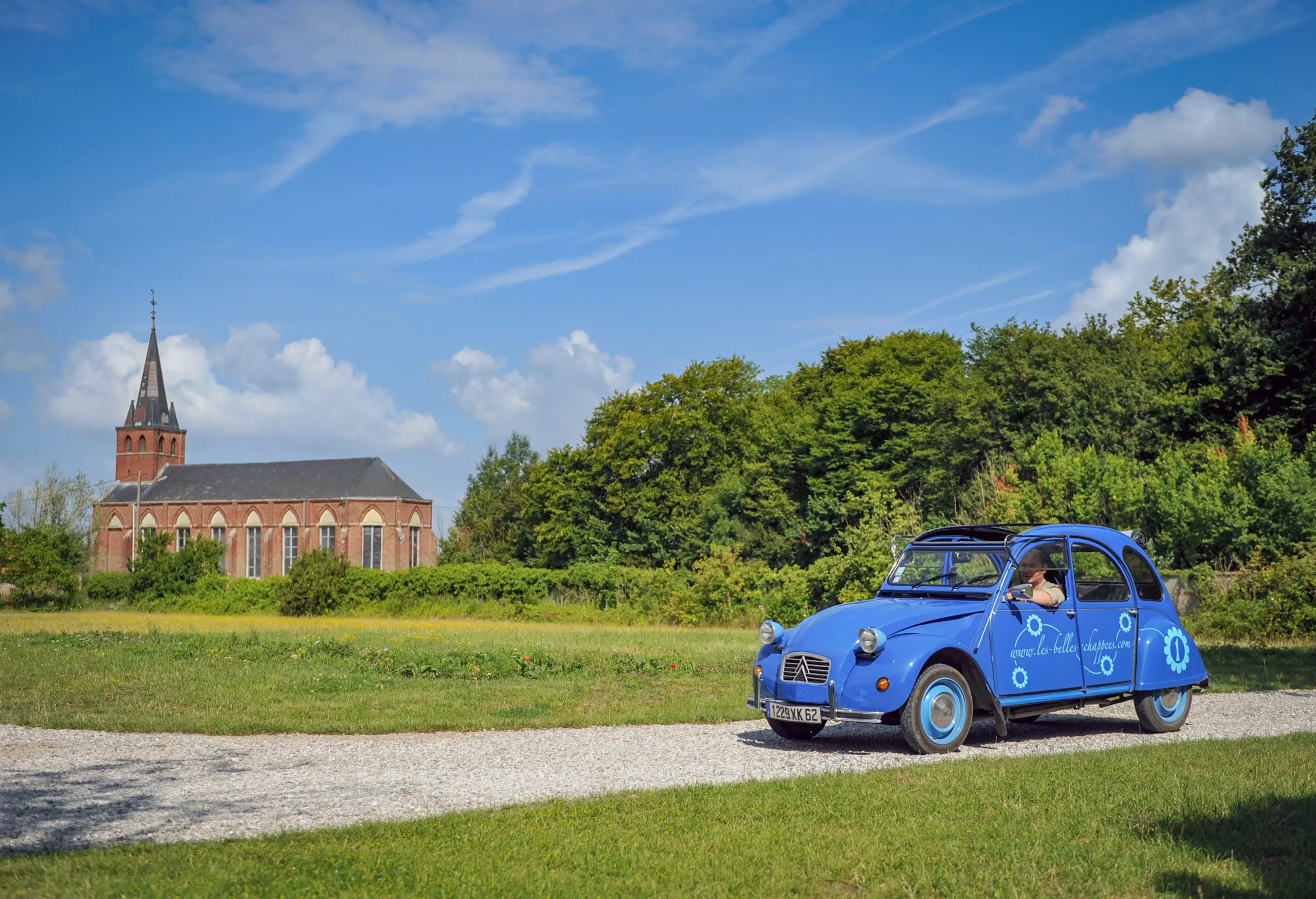 Rallye Cohésion d'équipe en 2CV