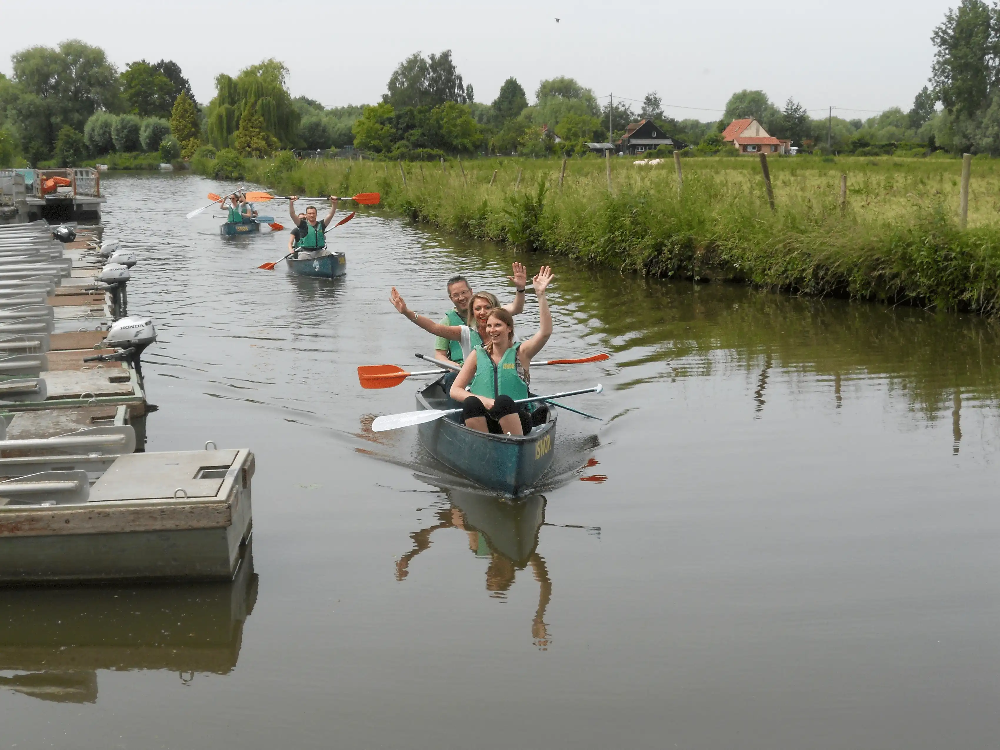 Rallye Découverte du Marais en Canoë ou Barque