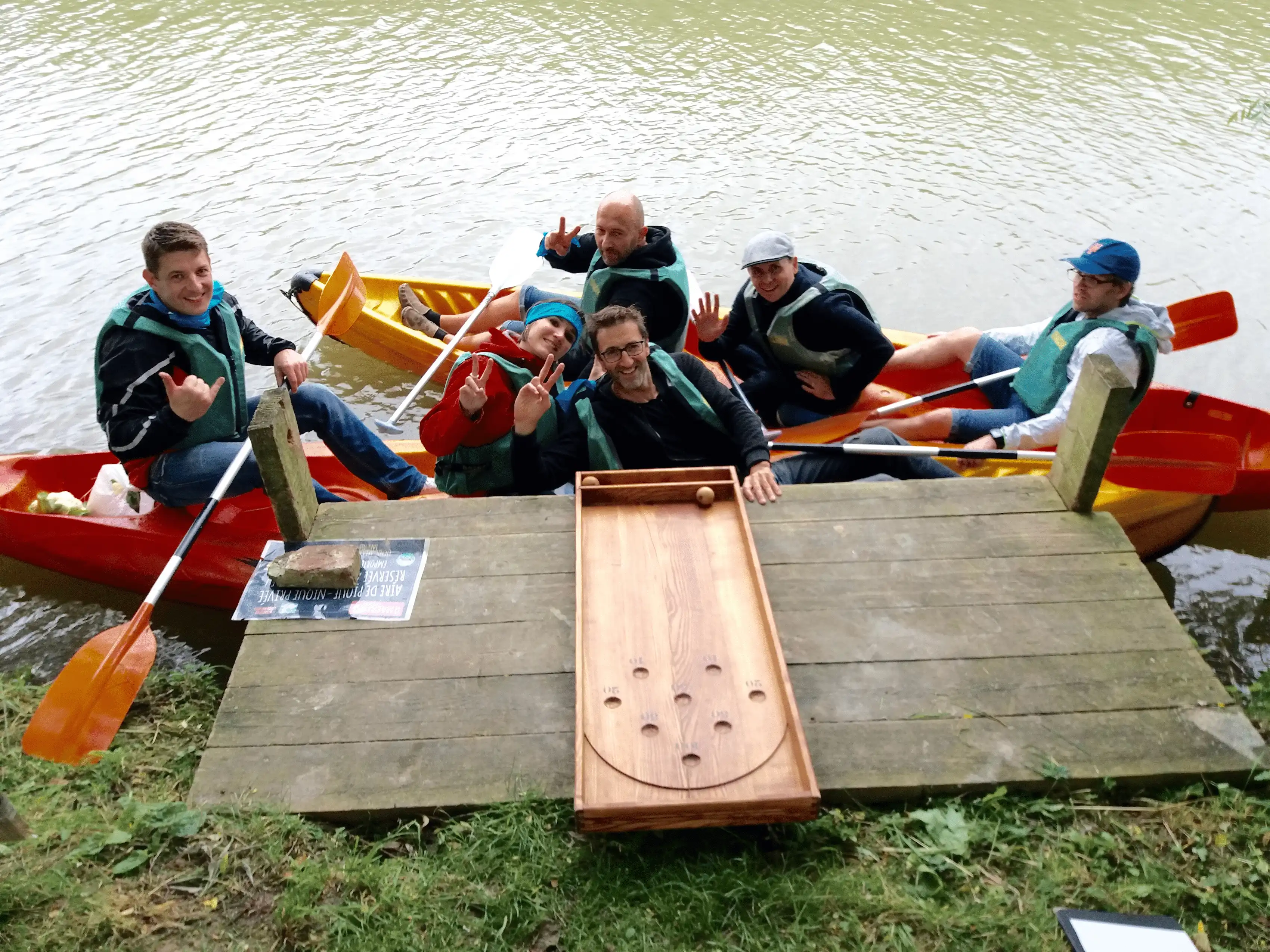 Rallye Découverte du Marais en Canoë ou Barque